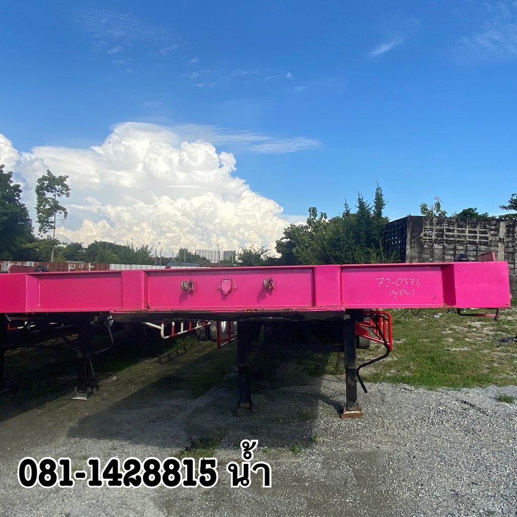 💥 หางพื้นเรียบ สามเพลา อู่เดอะซัน ปี 2565 (0376) 💥 หางพื้นเรียบ สามเพลา อู่เดอะซัน ปี 2565 (0376)
