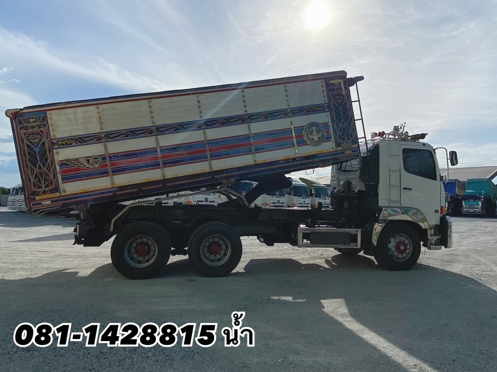 🚚 สิบล้อดั้มพ์ HINO FM1A 344 แรง ปี 2560 (7825) 🚚 สิบล้อดั้มพ์ HINO FM1A 344 แรง ปี 2560 (7825)