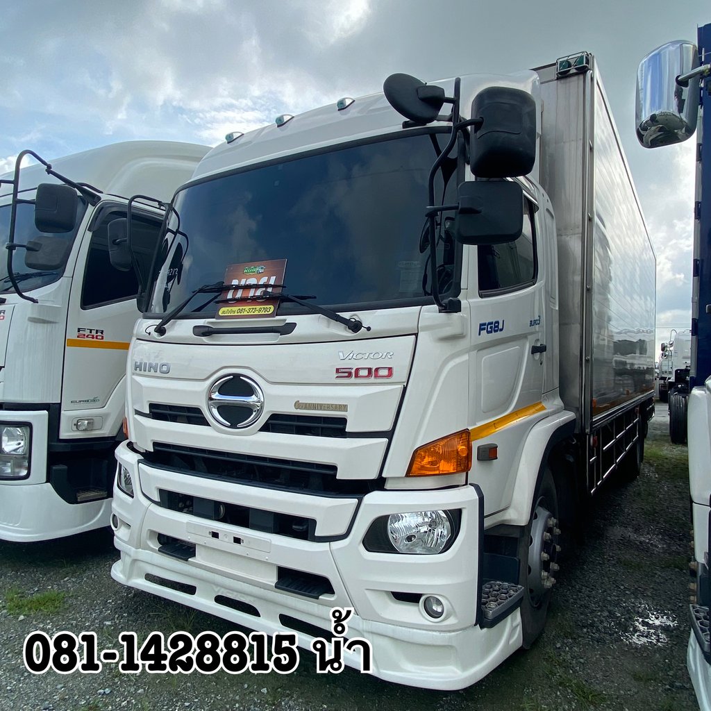 🚚 หกล้อตู้เย็น HINO FG8J 240แรง ปี 2566 (4212) 🚚 หกล้อตู้เย็น HINO FG8J 240แรง ปี 2566 (4212)