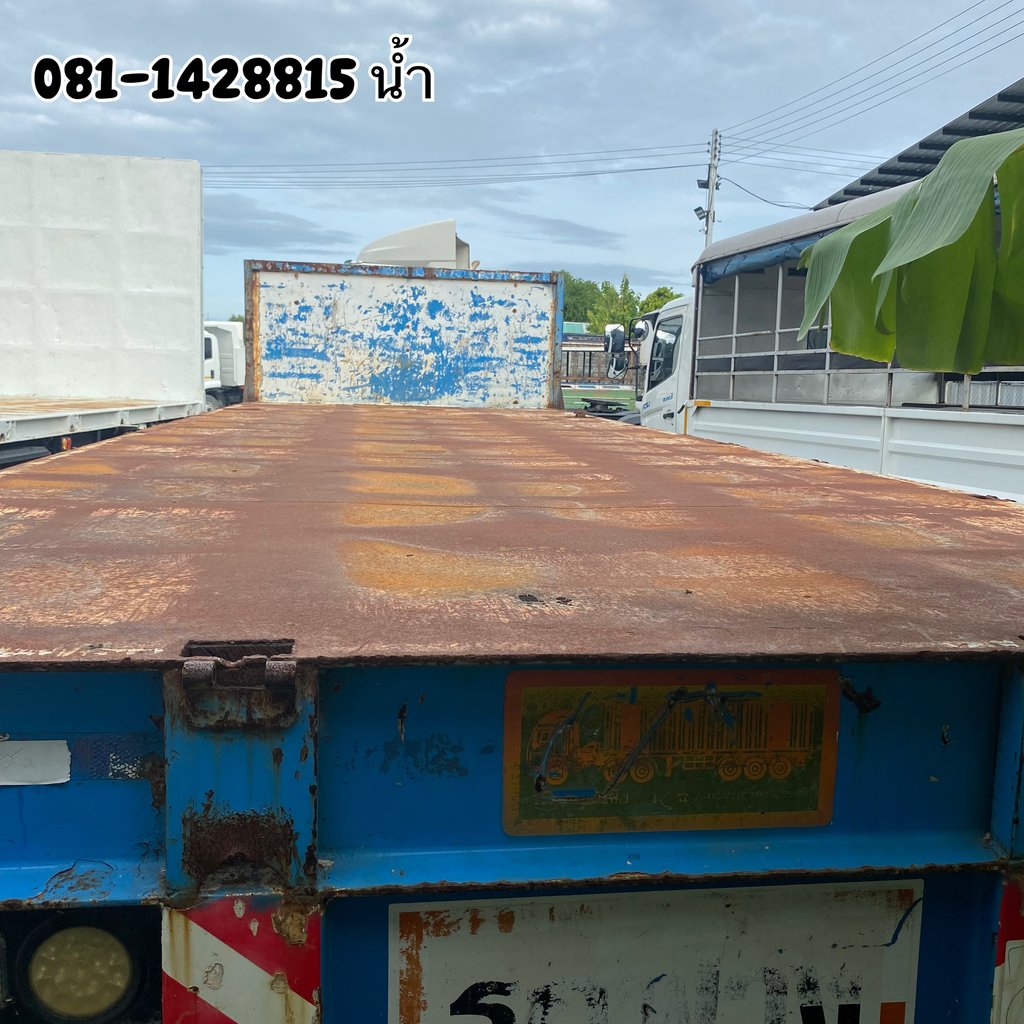 หางพื้นเรียบ สามเพลา อู่ ซุ่นชัย ปี 2559 (2767)