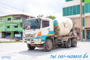 สิบล้อโม่ปูน HINO FM1A 330 แรง ปี 2555 (0742)