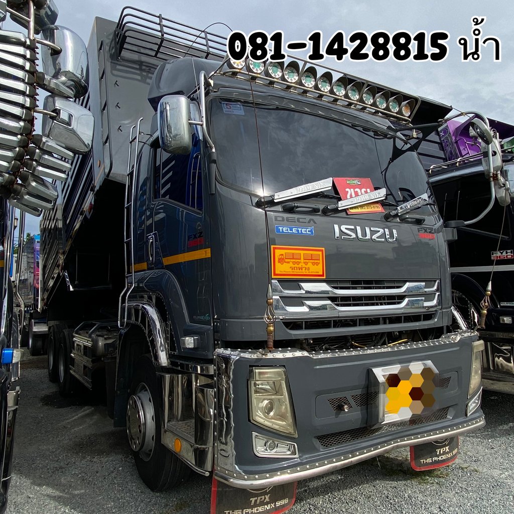 ISUZU FXZ 360แรงม้า รถบรรทุก 10ล้อ ดั้มพ์ ปี2023 (7740)