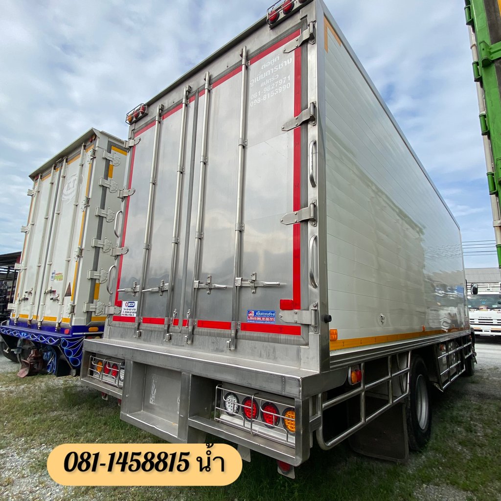 🚚 หกล้อตู้เย็น HINO FG8J 240 แรง ปี 2566 (4212) 🚚 หกล้อตู้เย็น HINO FG8J 240 แรง ปี 2566 (4212)