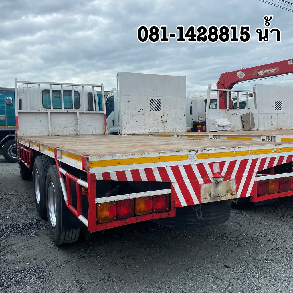 🚚สิบล้อพื้นเรียบ ISUZU FVM 240 แรง ปี 2555 (5844)