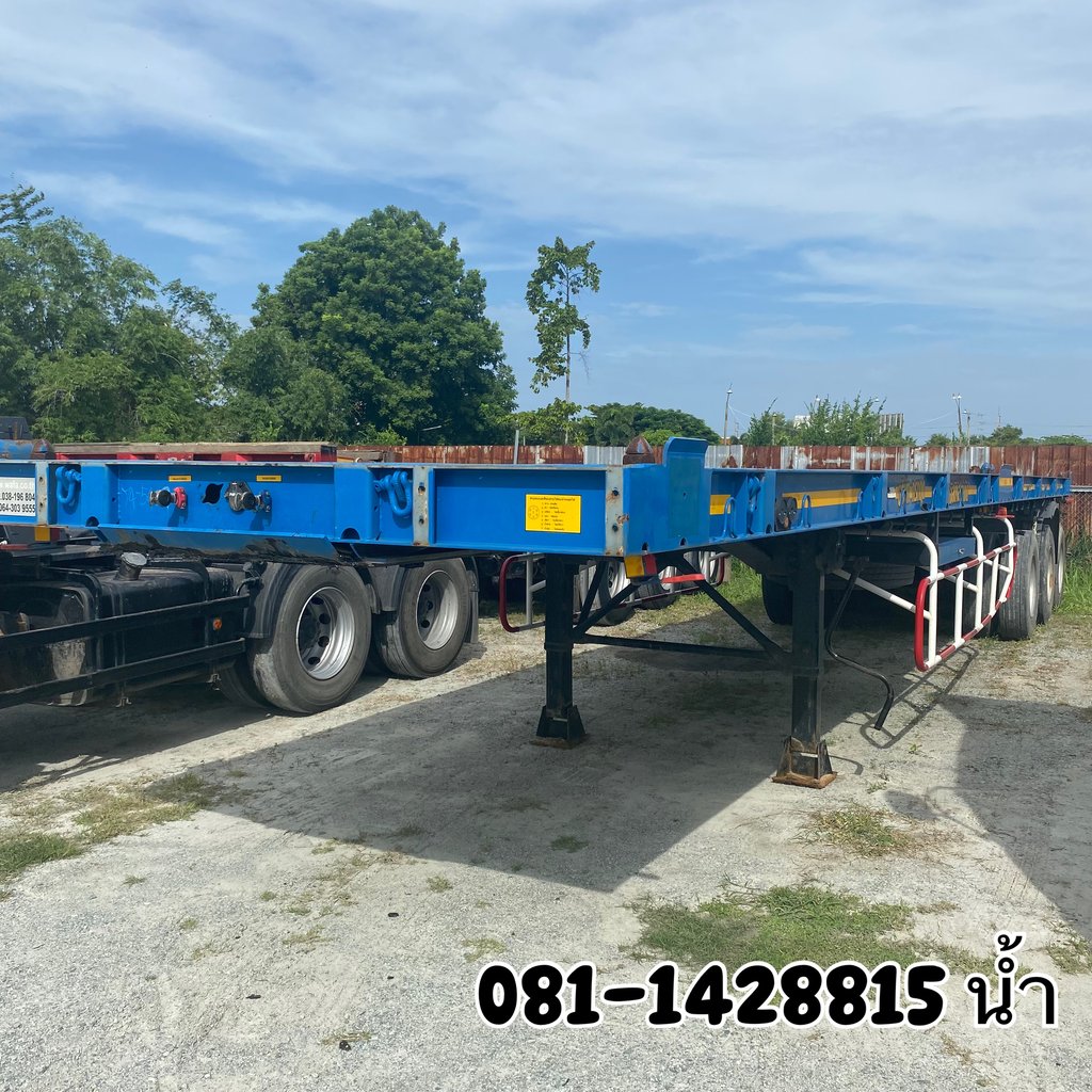 หางพื้นเรียบ สามเพลา อู่ WAFA ปี 2565 (5439) หางพื้นเรียบ สามเพลา อู่ WAFA ปี 2565 (5439)