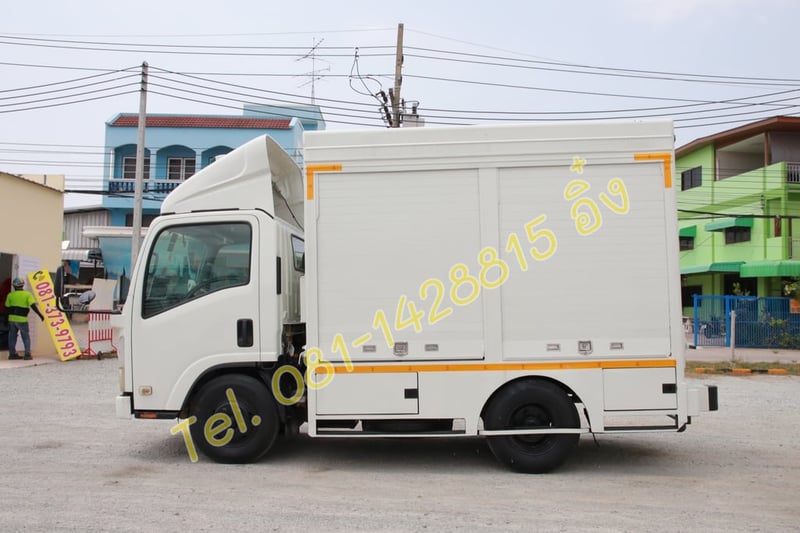 รถฟู๊ดทรัค 🚛 หกล้อตู้ ISUZU NMR 130 แรง ปี 2558 (3140) รถฟู๊ดทรัค 🚛 หกล้อตู้ ISUZU NMR 130 แรง ปี 2558 (3140)