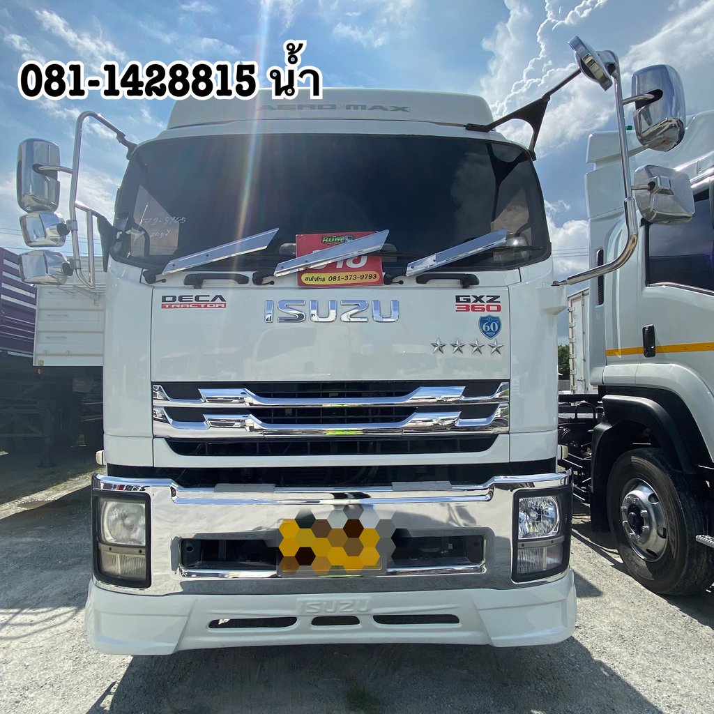 🚚 สิบล้อหัวลาก ISUZU GXZ 360 แรง ปี 2560 (8905) 🚚 สิบล้อหัวลาก ISUZU GXZ 360 แรง ปี 2560 (8905)