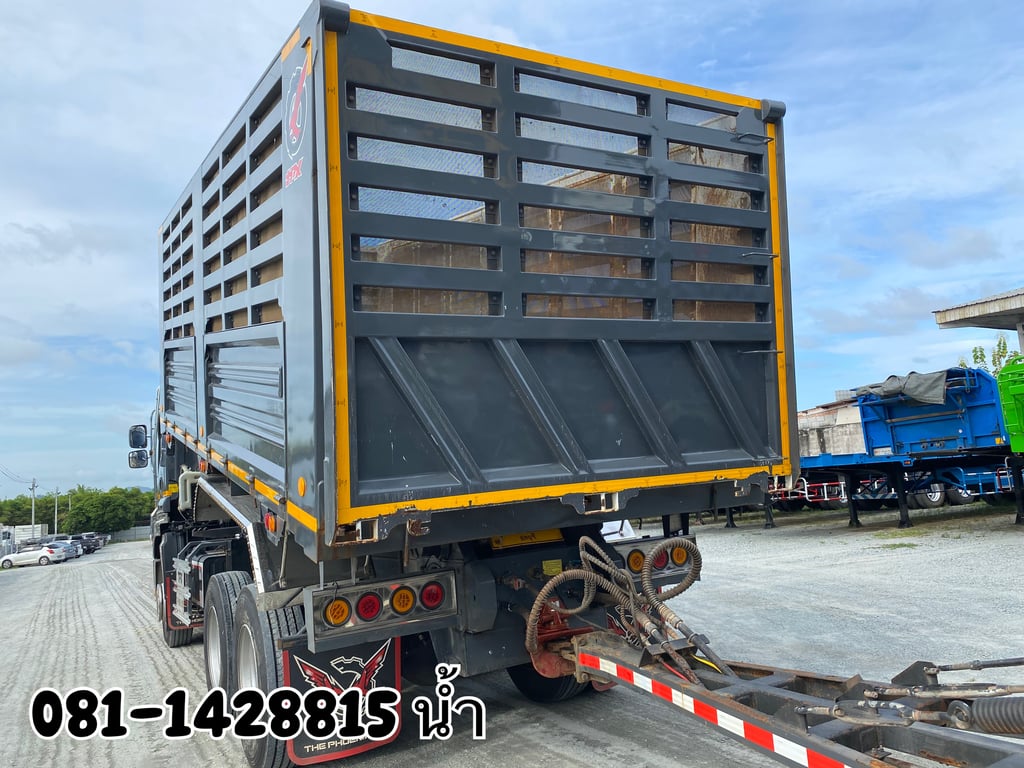 ISUZU FXZ 360แรงม้า รถบรรทุก 10ล้อ พ่วงแม่ลูก ปี2023 (7740 7741) ISUZU FXZ 360แรงม้า รถบรรทุก 10ล้อ พ่วงแม่ลูก ปี2023 (7740 7741)