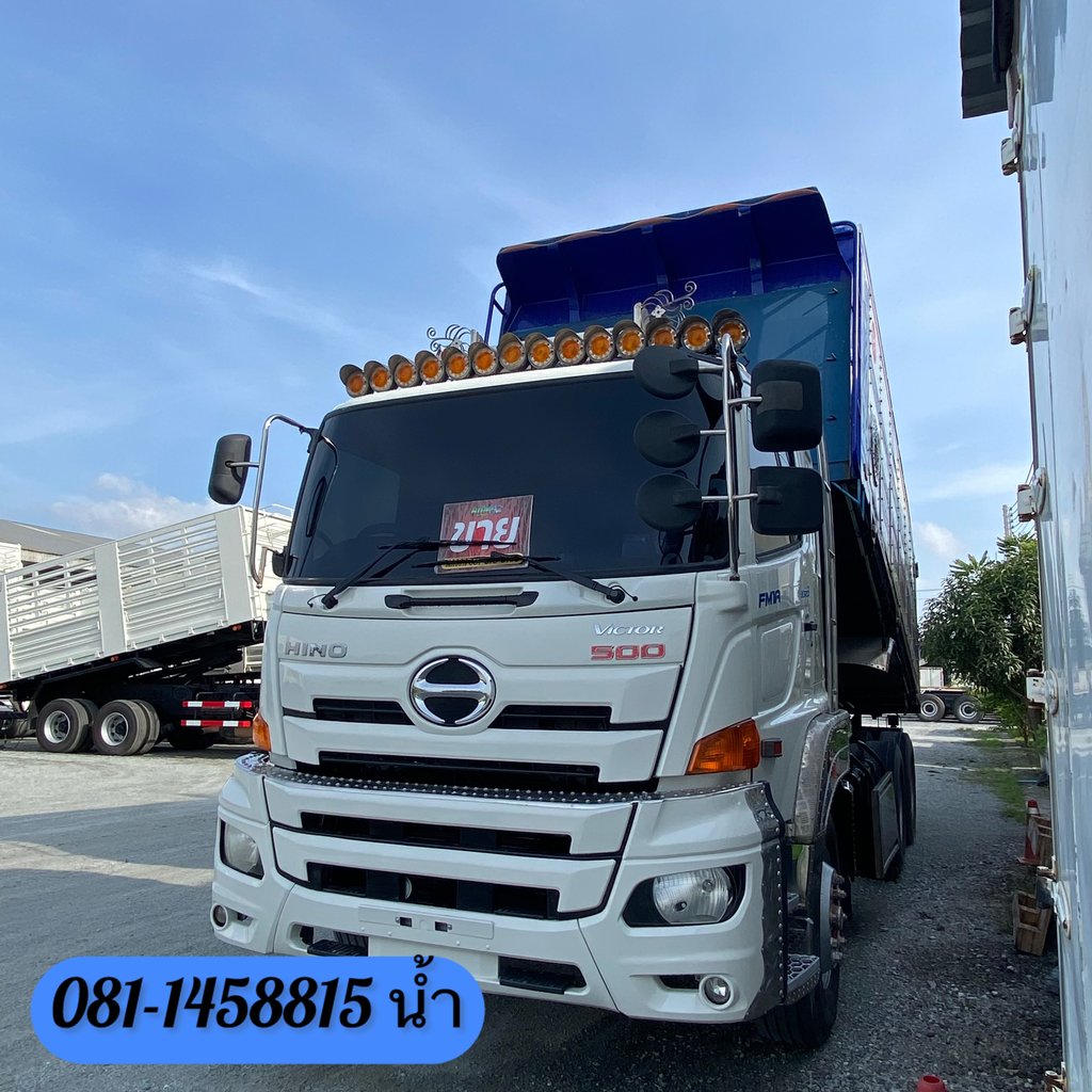 🚚 สิบล้อดั้มพ์ HINO FM1A 344 แรง ปี 2560 (7825)