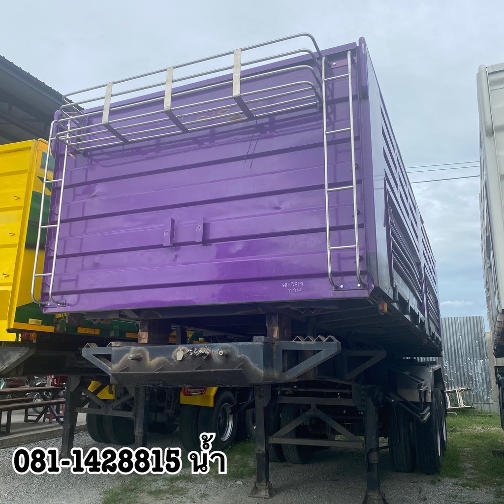 🚚 หางเซมิดั้มพ์ สองเพลา อู่เพชรรัตน์นำกิจเจริญ ปี 2566 (9819)