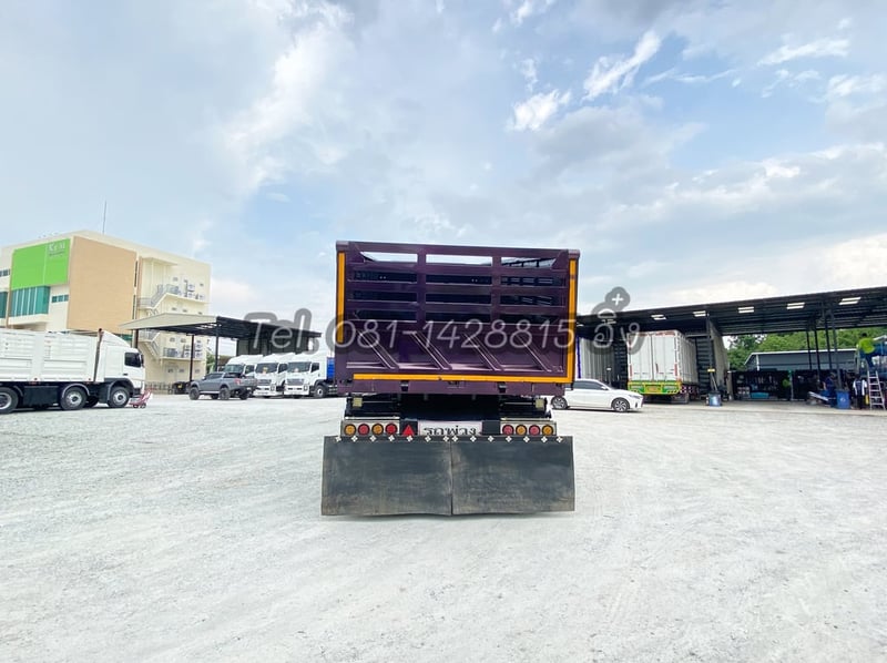หกล้อดั้มพ์  ISUZU FTR 240 แรง ปี 2565 + หางดั้มพ์ สองเพลา อู่เดอะฟินิกซ์ ปี 2565 (5403,5404)