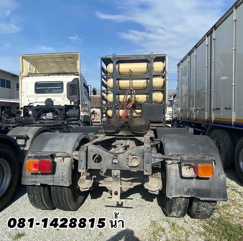 🚚 สิบล้อหัวลากแก๊ส HINO FM2P 360  แรง ปี 2557 (6646)