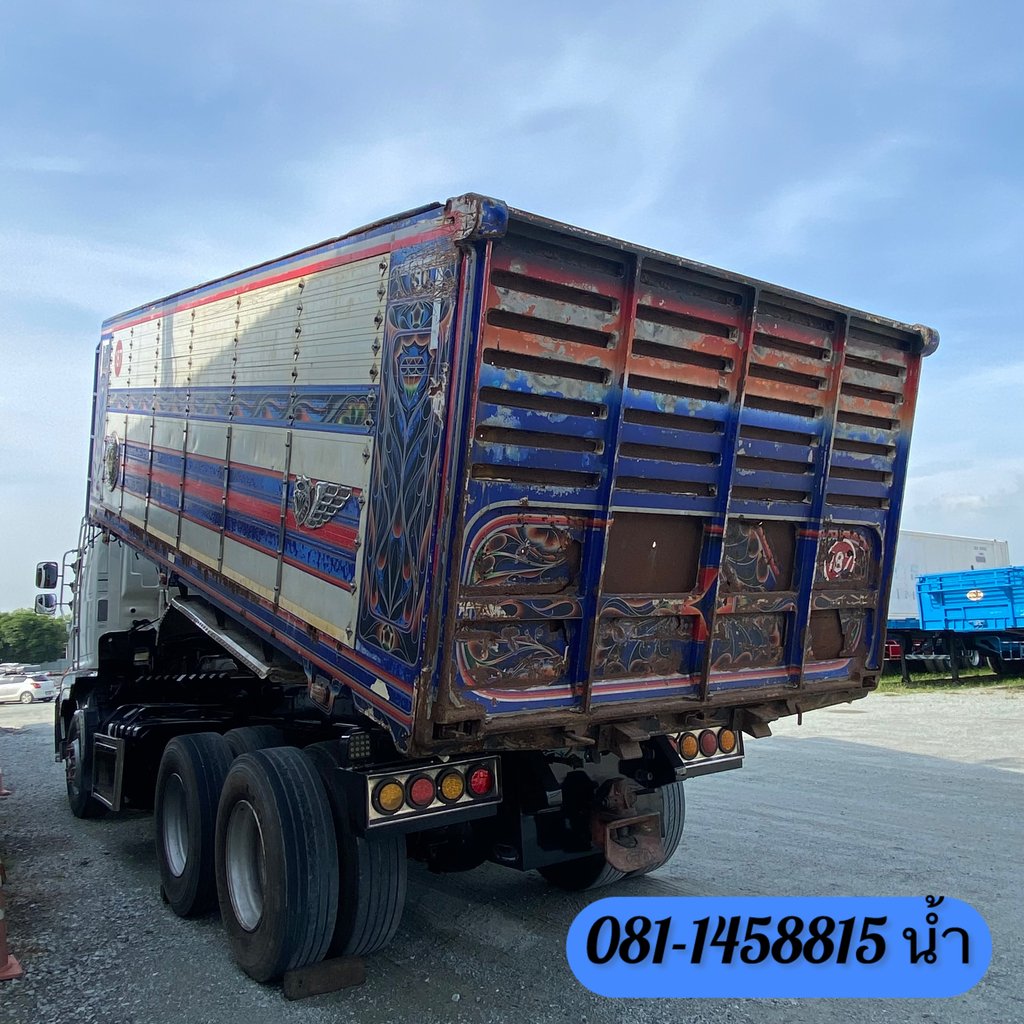 🚚 สิบล้อดั้มพ์ HINO FM1A 344 แรง ปี 2560 (7825)