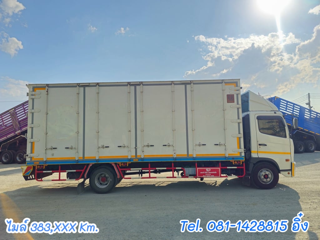 หกล้อตู้สิบบาน HINO FC9J 175 แรงม้า ปี2564 (6102)