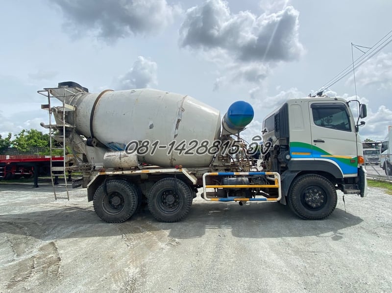 ✨✨รถโม่ปูนเข้าใหม่ ราคาพิเศษ✨✨ สิบล้อโม่ปูน HINO FM1A 344 แรง ปี2567 (2081) ✨✨รถโม่ปูนเข้าใหม่ ราคาพิเศษ✨✨ สิบล้อโม่ปูน HINO FM1A 344 แรง ปี2567 (2081)
