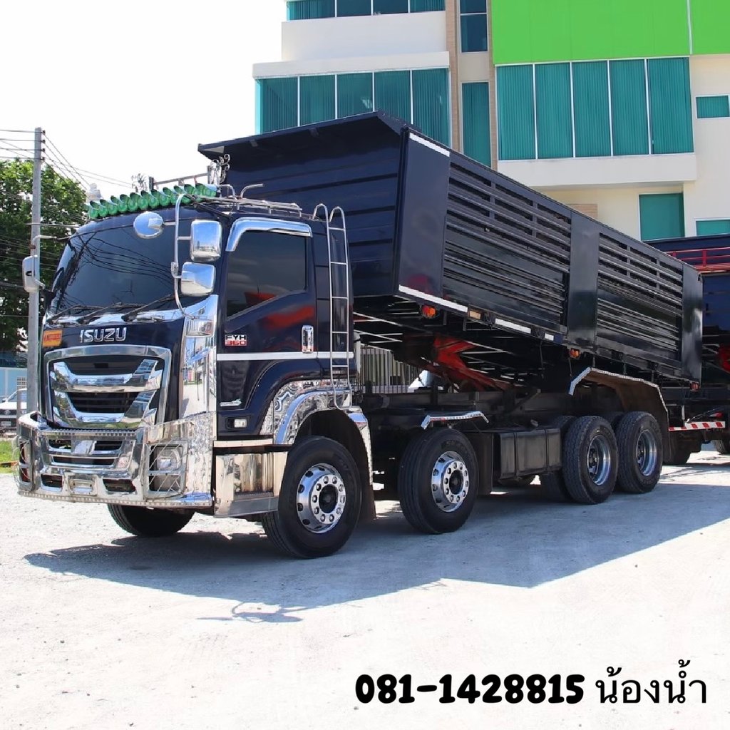 สิบสองล้อดั้มพ์ ISUZU FXZ 360 แรงม้า ปี 65 +หางดั้มพ์ สามเพลา อู่แม็กเทรลเลอร์ ปี 65 (3777 3778) สิบสองล้อดั้มพ์ ISUZU FXZ 360 แรงม้า ปี 65 +หางดั้มพ์ สามเพลา อู่แม็กเทรลเลอร์ ปี 65 (3777 3778)