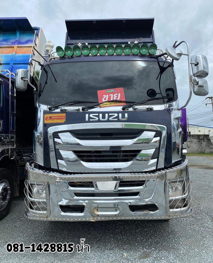 ISUZU FYH 360แรงม้า รถบรรทุก 12ล้อ พ่วงแม่ลูก ปี2022 (3777 3778) ISUZU FYH 360แรงม้า รถบรรทุก 12ล้อ พ่วงแม่ลูก ปี2022 (3777 3778)