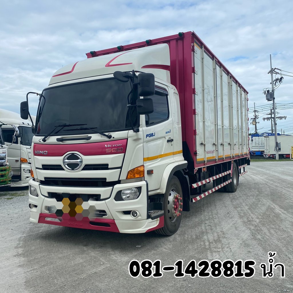 HINO FG 240แรงม้า รถบรรทุก 6ล้อ ตู้แห้ง ปี2023 (3276) HINO FG 240แรงม้า รถบรรทุก 6ล้อ ตู้แห้ง ปี2023 (3276)