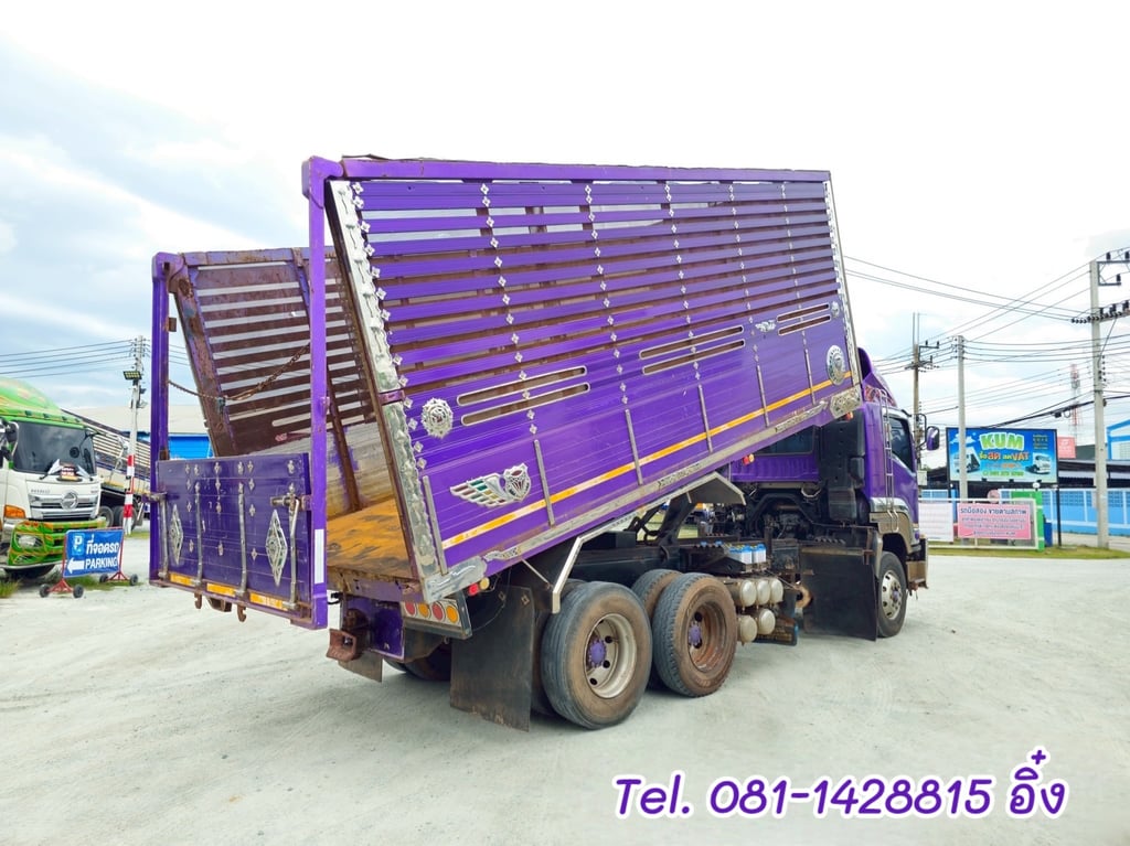 สิบล้อดั้มพ์ ISUZU FXZ 360 แรง ปี 2554 (9033)