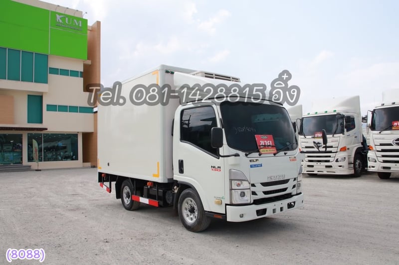 สี่ล้อตู้เย็น ISUZU NLR 130 แรง ปี 2566 (8088)