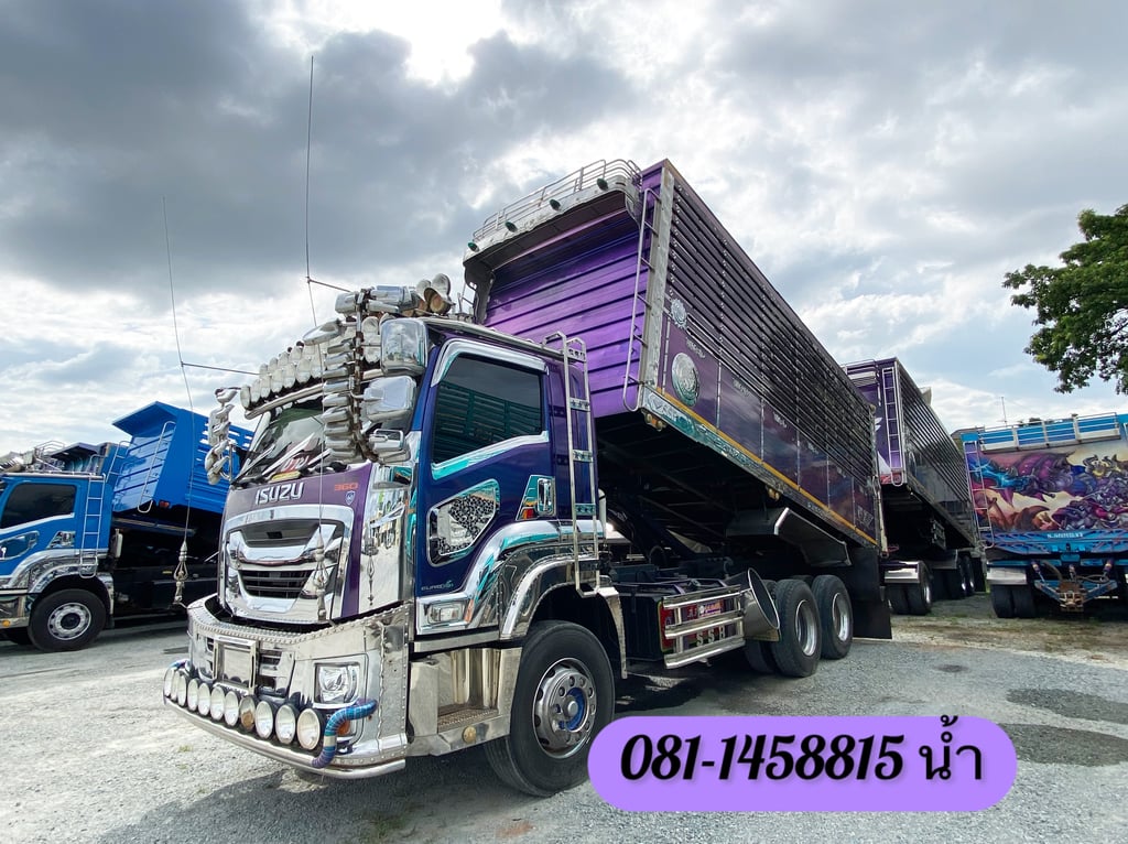 🚚 ISUZU FXZ 360แรงม้า รถบรรทุก 10ล้อ พ่วงแม่ลูก ปี2023 (3111 3112) 🚚 ISUZU FXZ 360แรงม้า รถบรรทุก 10ล้อ พ่วงแม่ลูก ปี2023 (3111 3112)