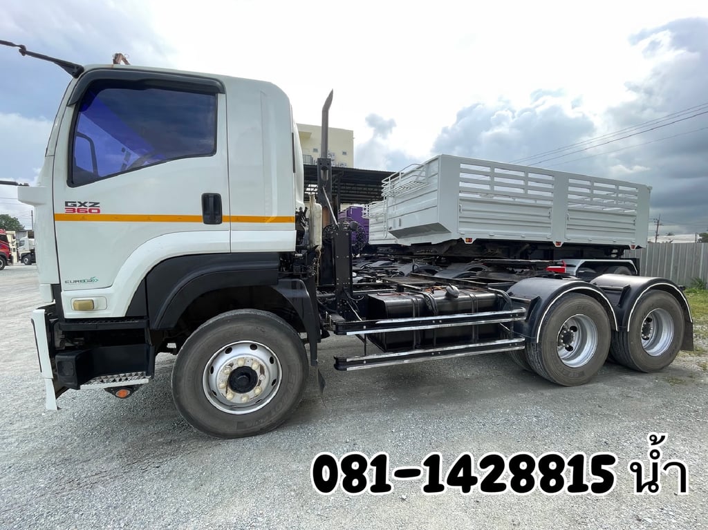 ISUZU GXZ 360แรงม้า รถบรรทุก 10ล้อ หัวลาก เฉพาะหัว ปี2012 (6863)