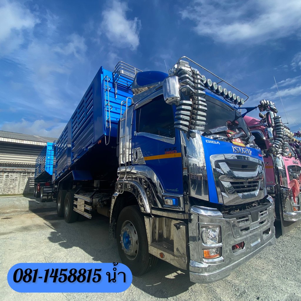 🚚 ISUZU FXZ 360แรงม้า รถบรรทุก 10ล้อ พ่วงแม่ลูก ปี2023 (3502 3088) 🚚 ISUZU FXZ 360แรงม้า รถบรรทุก 10ล้อ พ่วงแม่ลูก ปี2023 (3502 3088)