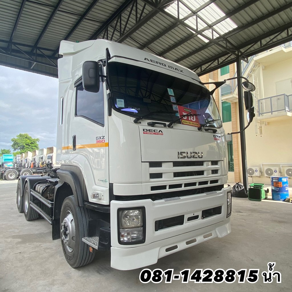 🚚 สิบล้อหัวลาก ISUZU GXZ 360 แรง ปี 55 (6863) 🚚 สิบล้อหัวลาก ISUZU GXZ 360 แรง ปี 55 (6863)