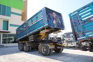 สิบล้อดั้มพ์ HINO FM1A 344 แรง ปี 2567 + หางดั้มพ์ สามเพลา อู่แม็กเทรลเลอร์ ปี 2567 (5491,5492)