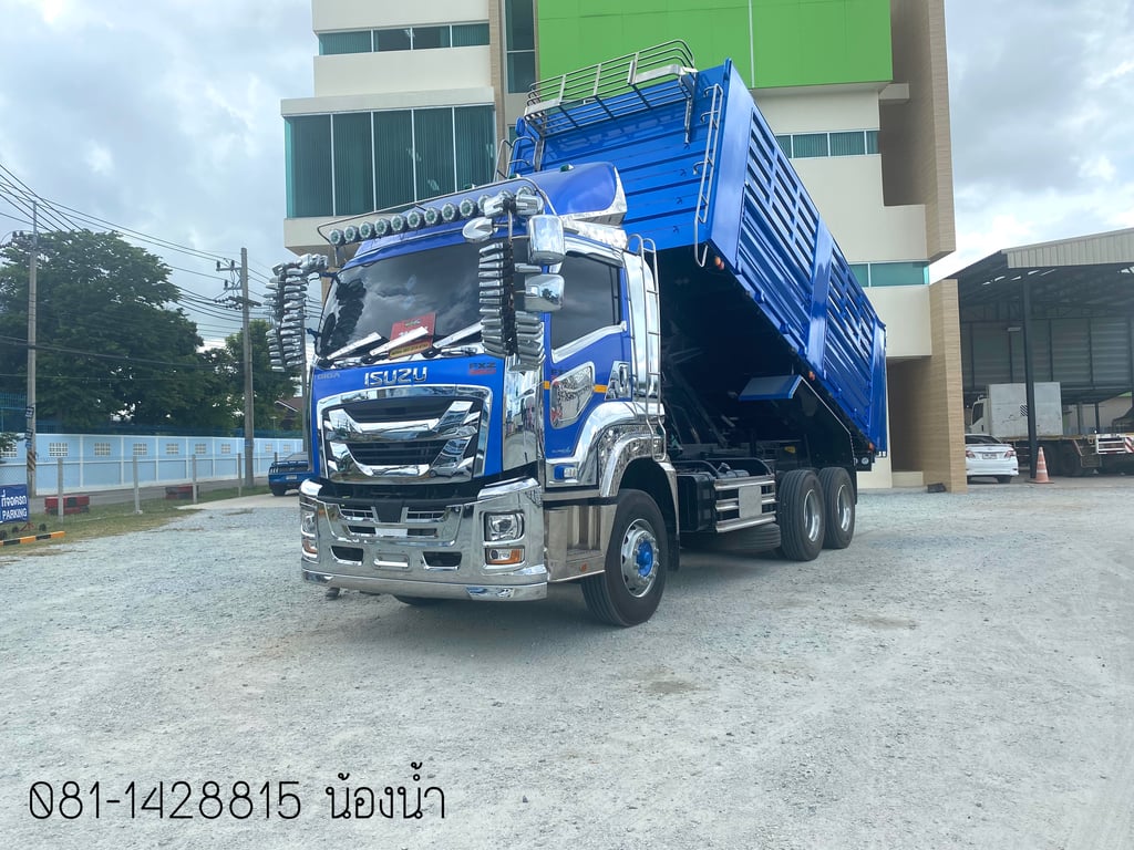 ISUZU FXZ 360แรงม้า รถบรรทุก 10ล้อ ดั้มพ์ ปี2023 (3052) ISUZU FXZ 360แรงม้า รถบรรทุก 10ล้อ ดั้มพ์ ปี2023 (3052)