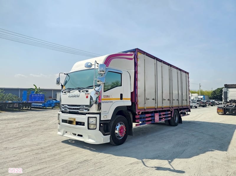 หกล้อตู้สิบบาน ISUZU FTR 240 แรง ปี 2565 (5322)