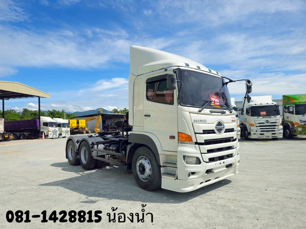 HINO FM 344แรงม้า รถบรรทุก 10ล้อ หัวลาก เฉพาะหัว ปี2016 (3875) HINO FM 344แรงม้า รถบรรทุก 10ล้อ หัวลาก เฉพาะหัว ปี2016 (3875)