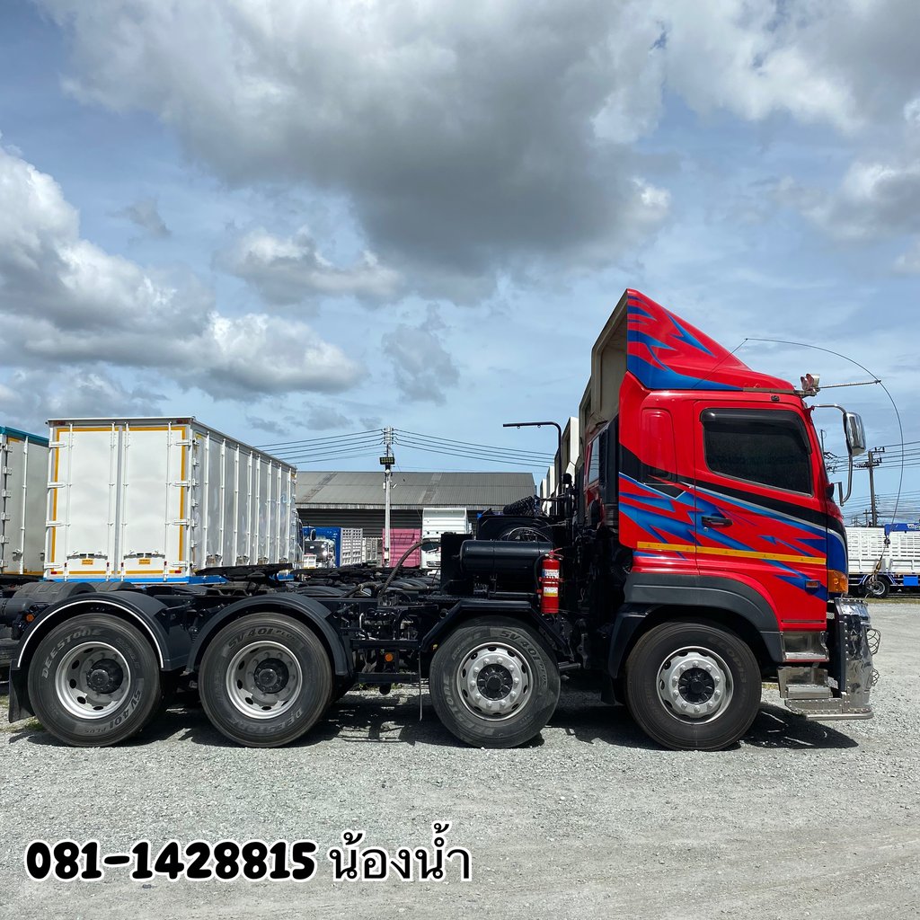 HINO FM 344แรงม้า รถบรรทุก 10ล้อ หัวลาก เฉพาะหัว ปี2023 (1246)