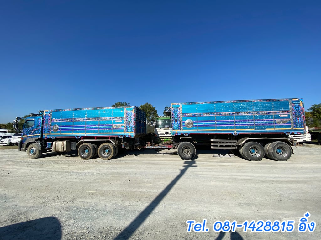 สิบล้อดั้มพ์ Hino FM2P 380 แรง (ยังไม่จดทะเบียน) ผลิตปี 64 