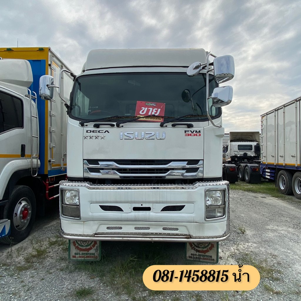 🚚 สิบล้อตู้สิบบาน ISUZU FVM 300 แรง ปี 2562 (0634) 🚚 สิบล้อตู้สิบบาน ISUZU FVM 300 แรง ปี 2562 (0634)