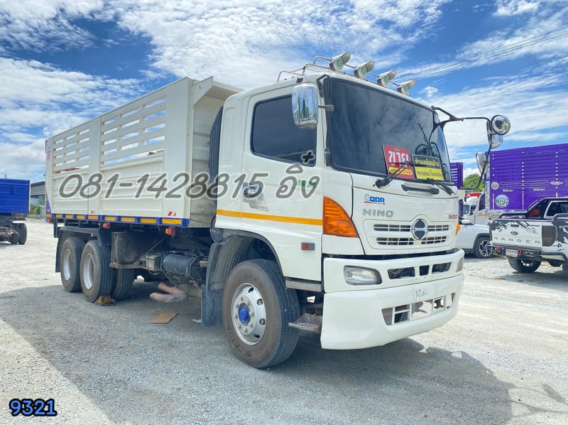 สิบล้อดั้มพ์ HINO FM1A 344 แรง ปี 2553 (9321)
