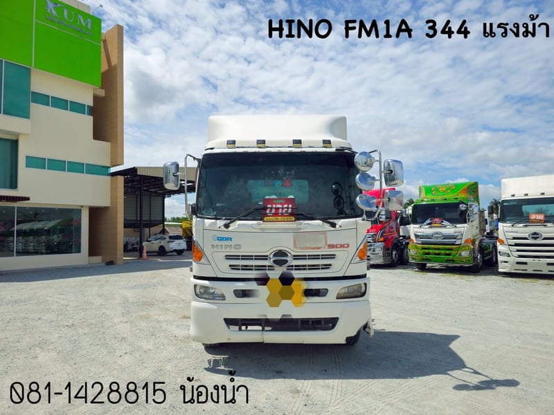 HINO FM 344แรงม้า รถบรรทุก 10ล้อ หัวลาก เฉพาะหัว ปี2013(4986)