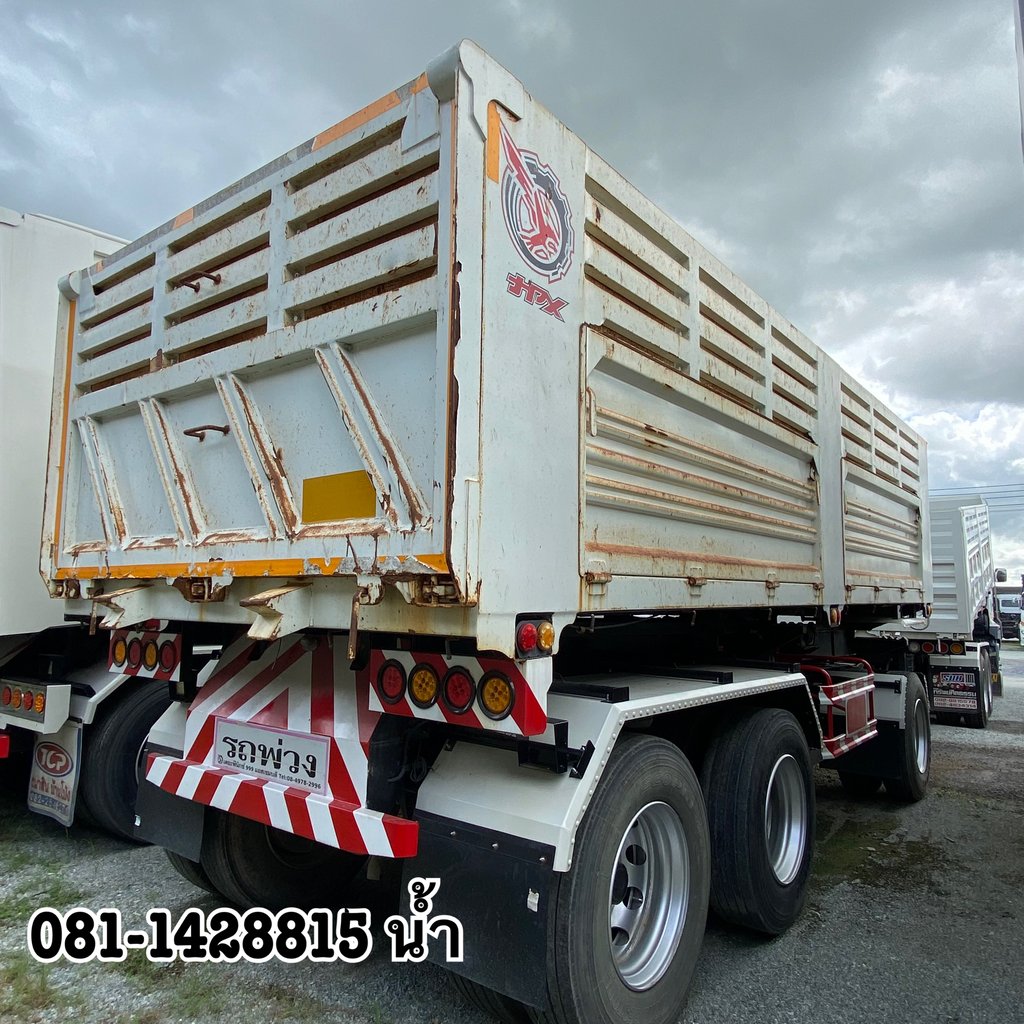 🚚 HINO FM 344แรงม้า รถบรรทุก 10ล้อ พ่วงแม่ลูก ปี2022 (2753 1976)