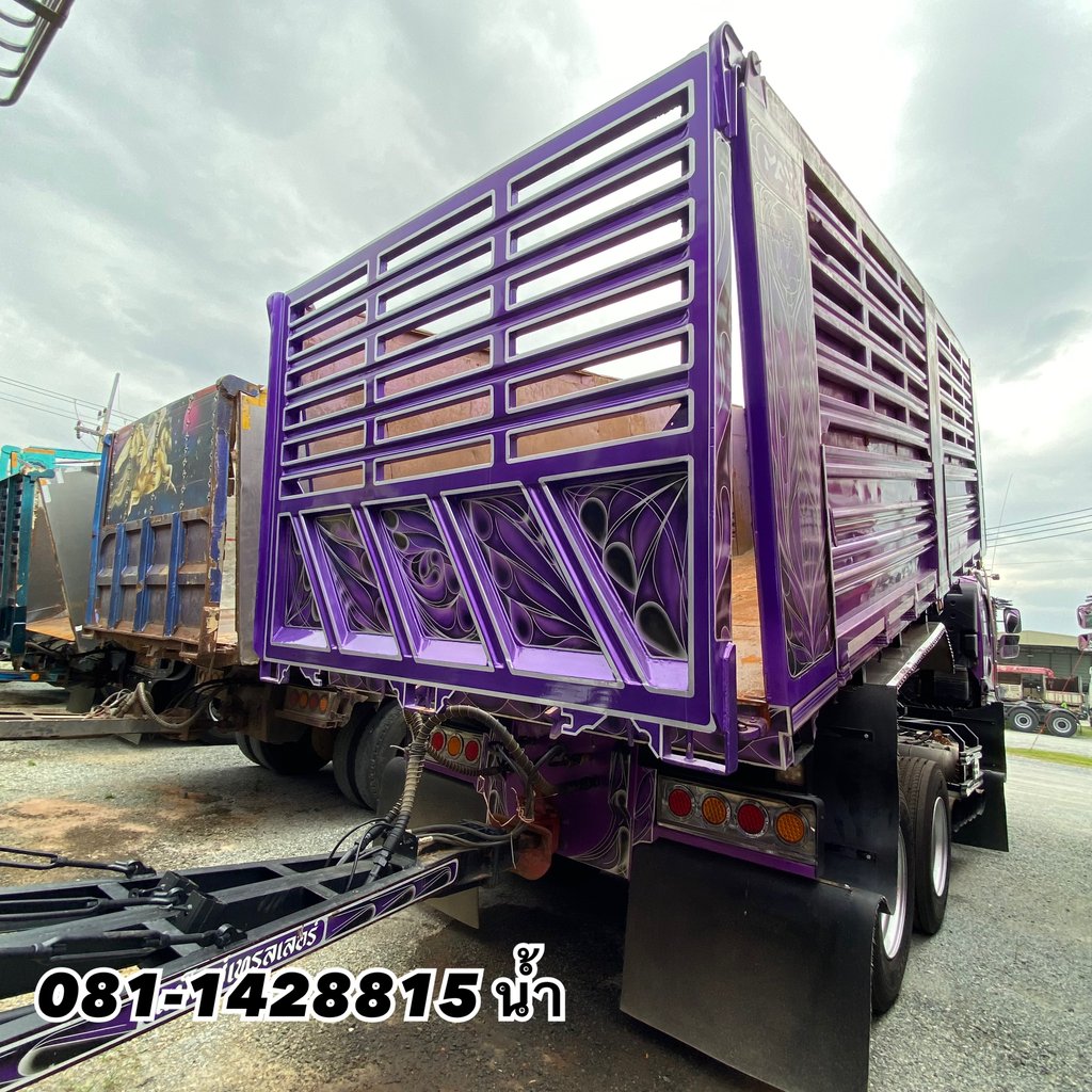 🚚 ISUZU FXZ 360แรงม้า รถบรรทุก 10ล้อ พ่วงแม่ลูก ปี2023 (9107 9108)