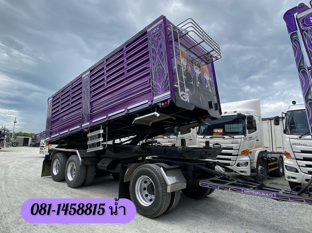 🚚 ISUZU FXZ 360แรงม้า รถบรรทุก 10ล้อ พ่วงแม่ลูก ปี2023 (9107 9108) 🚚 ISUZU FXZ 360แรงม้า รถบรรทุก 10ล้อ พ่วงแม่ลูก ปี2023 (9107 9108)