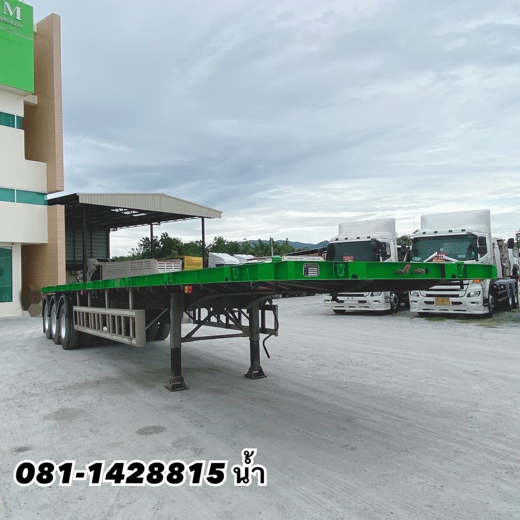 ⏩️ หางพื้นเรียบ สามเพลา อู่สามมิตร ปี 2562 (0294) ⏩️ หางพื้นเรียบ สามเพลา อู่สามมิตร ปี 2562 (0294)