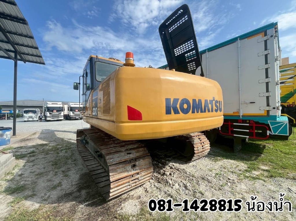รถแบคโฮ KOMATSU PC200-7 150 แรง ปี 2548 (4599)