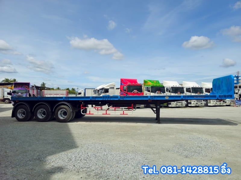 หางพื้นเรียบ สามเพลา อู่ RCK ปี 2564 (8647)