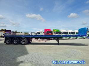 หางพื้นเรียบ สามเพลา อู่ RCK ปี 2564 (8647)