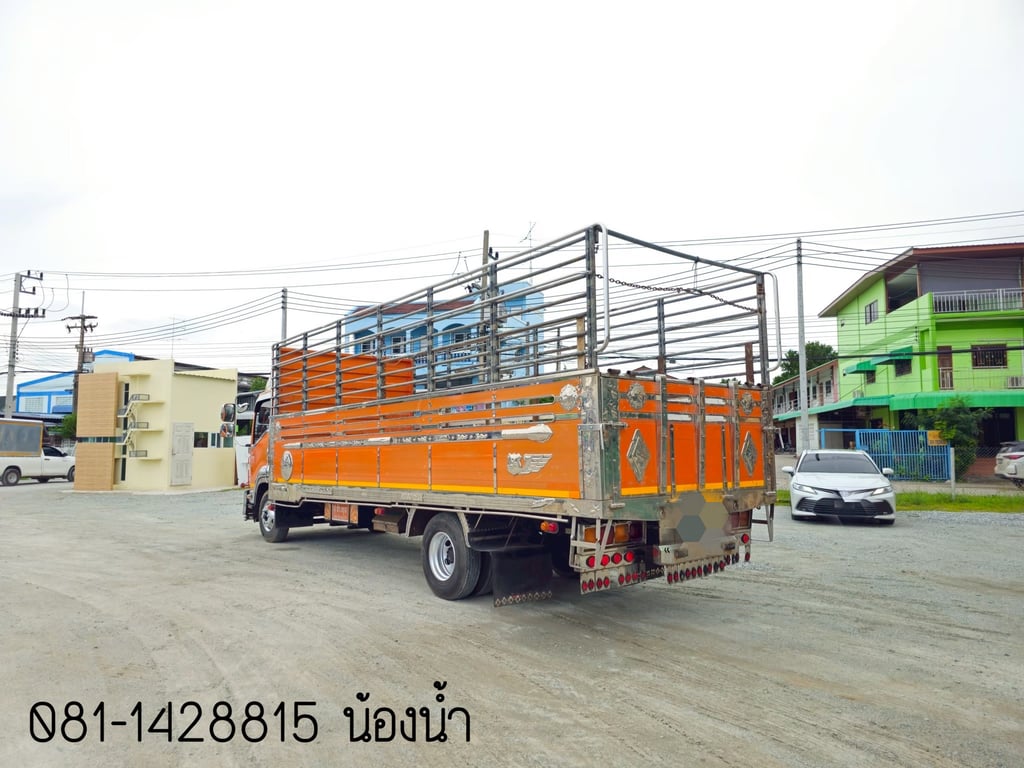 ISUZU FRR 210แรงม้า รถบรรทุก 6ล้อ กระบะคอกสูง ปี2020 (3563)