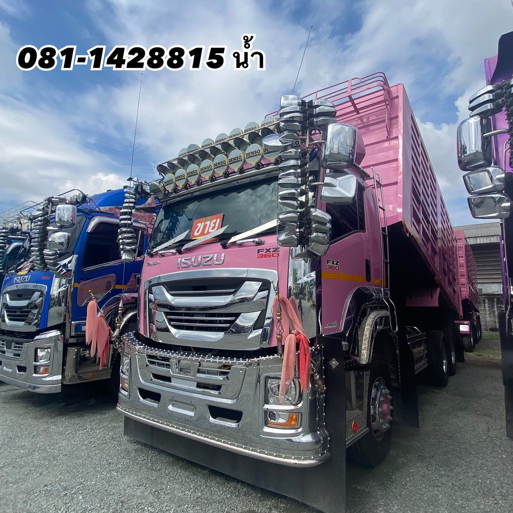 🚚 ISUZU FXZ 360แรงม้า รถบรรทุก 10ล้อ พ่วงแม่ลูก ปี2023 (1364 2110) 🚚 ISUZU FXZ 360แรงม้า รถบรรทุก 10ล้อ พ่วงแม่ลูก ปี2023 (1364 2110)