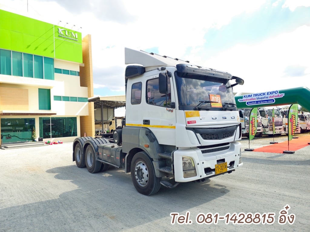 สิบล้อหัวลาก FUSO TV 401 แรง ปี 2564 (3214)