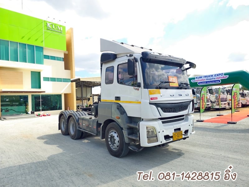 สิบล้อหัวลาก FUSO TV 401 แรง ปี 2564 (3214) 