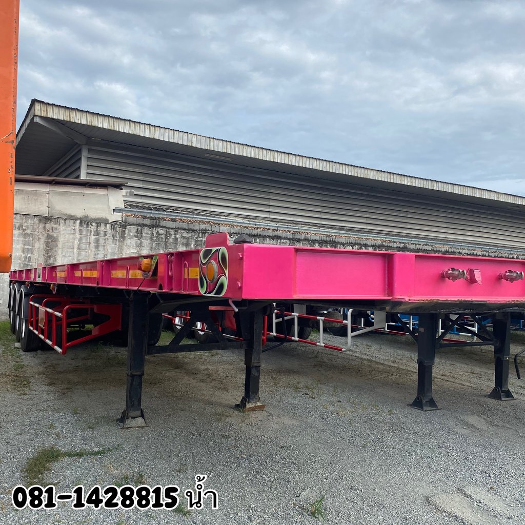  หางพื้นเรียบ สามเพลา อู่เดอะซัน ปี 65 (0376)