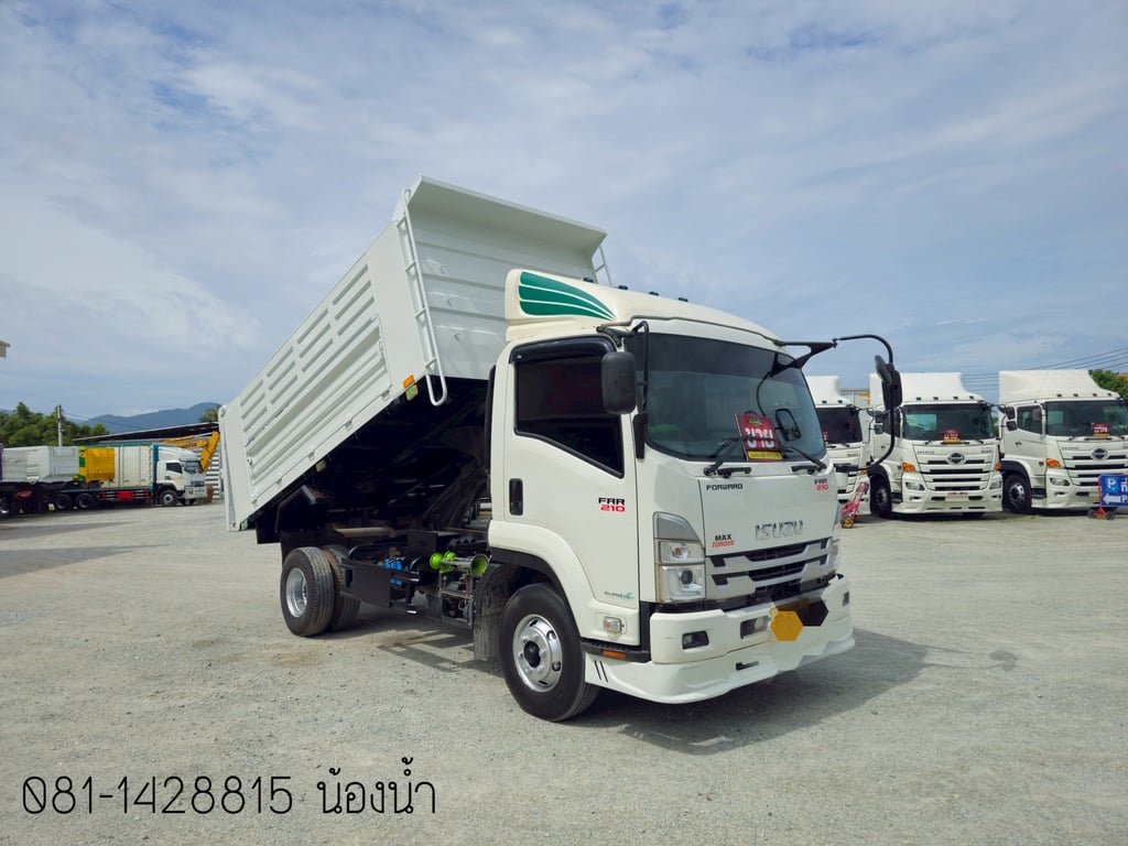 ISUZU FRR 210แรงม้า รถบรรทุก 6ล้อ ดั้มพ์ ปี2023 (5273) ISUZU FRR 210แรงม้า รถบรรทุก 6ล้อ ดั้มพ์ ปี2023 (5273)
